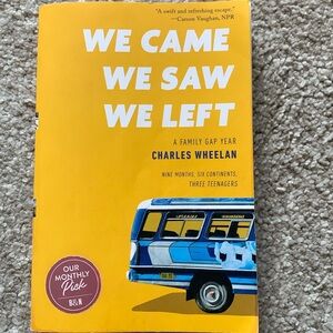 Paperback “We Came We Saw We Left” by Charles Wheelan